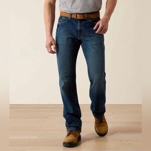 Ariat Rebar M3 Loose Straight Jeans, Size 36x32